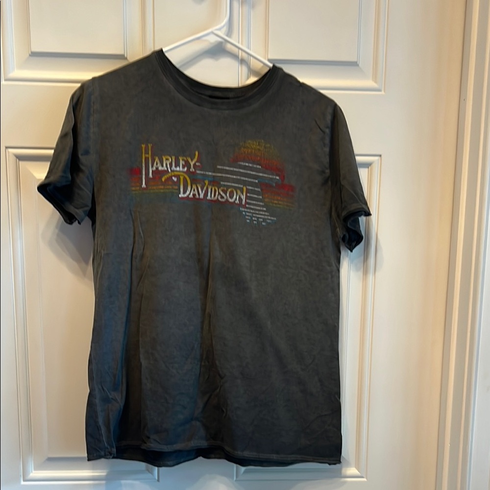 Harley-Davidson Gray Short Sleeve Tee